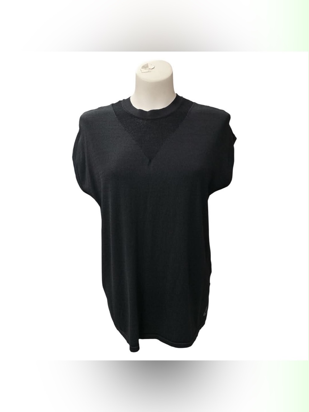 Nike Black Sleeveless Knit Tank Top Size L